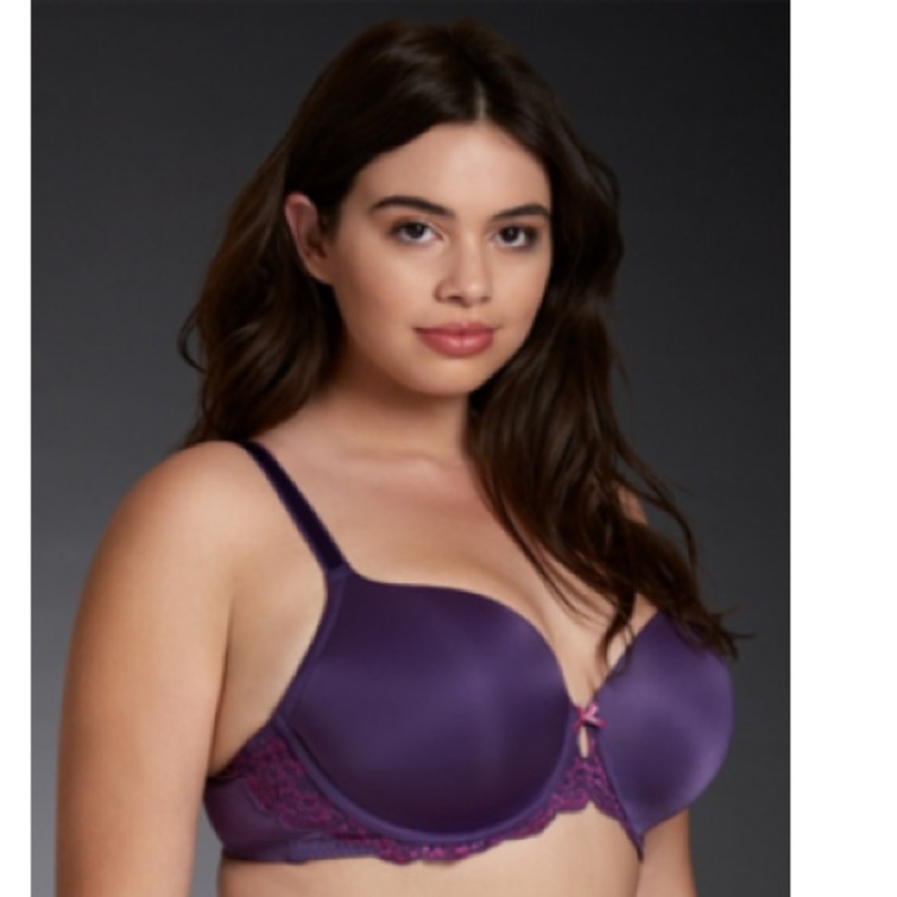 NWT Torrid 48DDD purple t-shirt balconette bra
